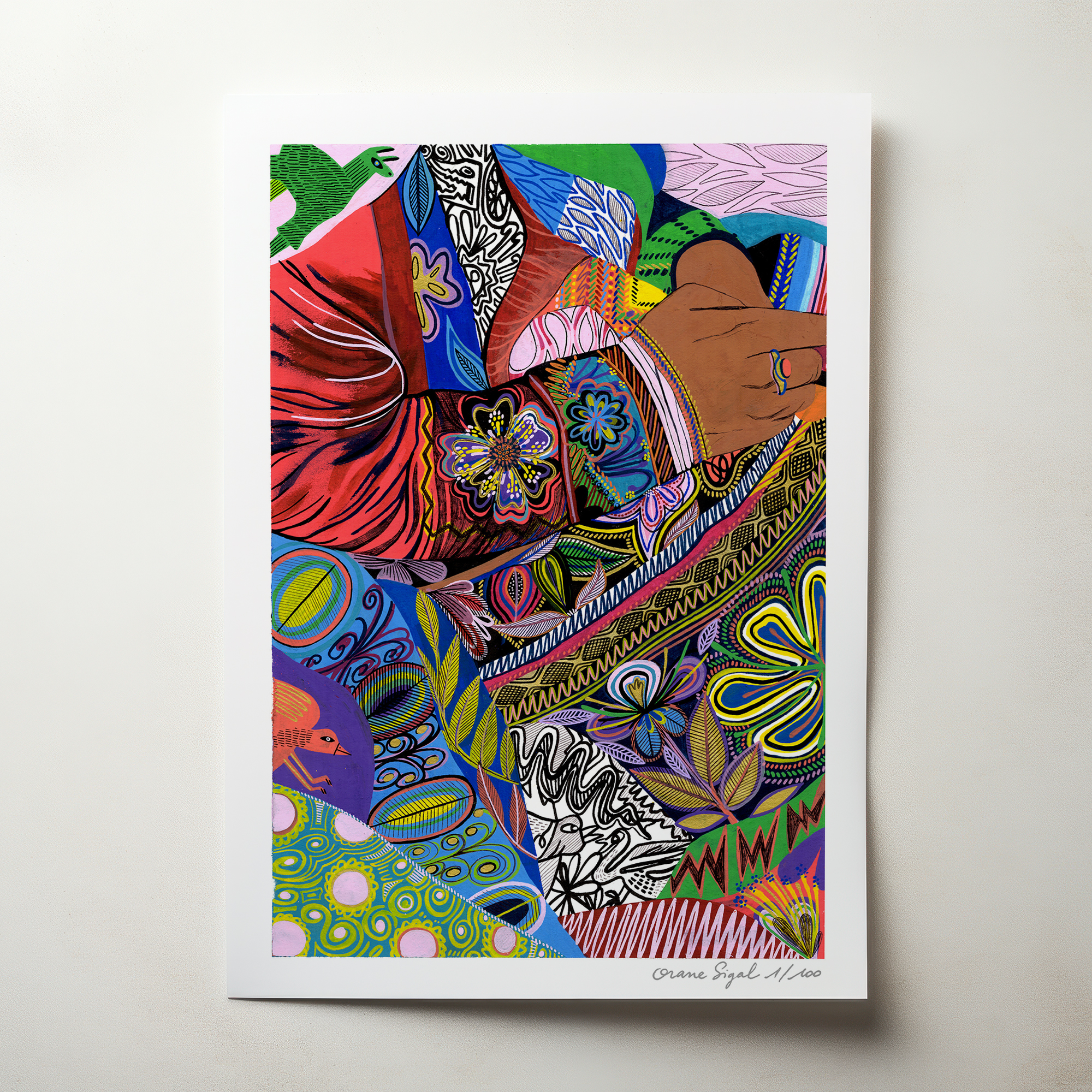 la-brodeuse-orane-sigal-lasigalerie-tirage-art-illustration-lyon-2