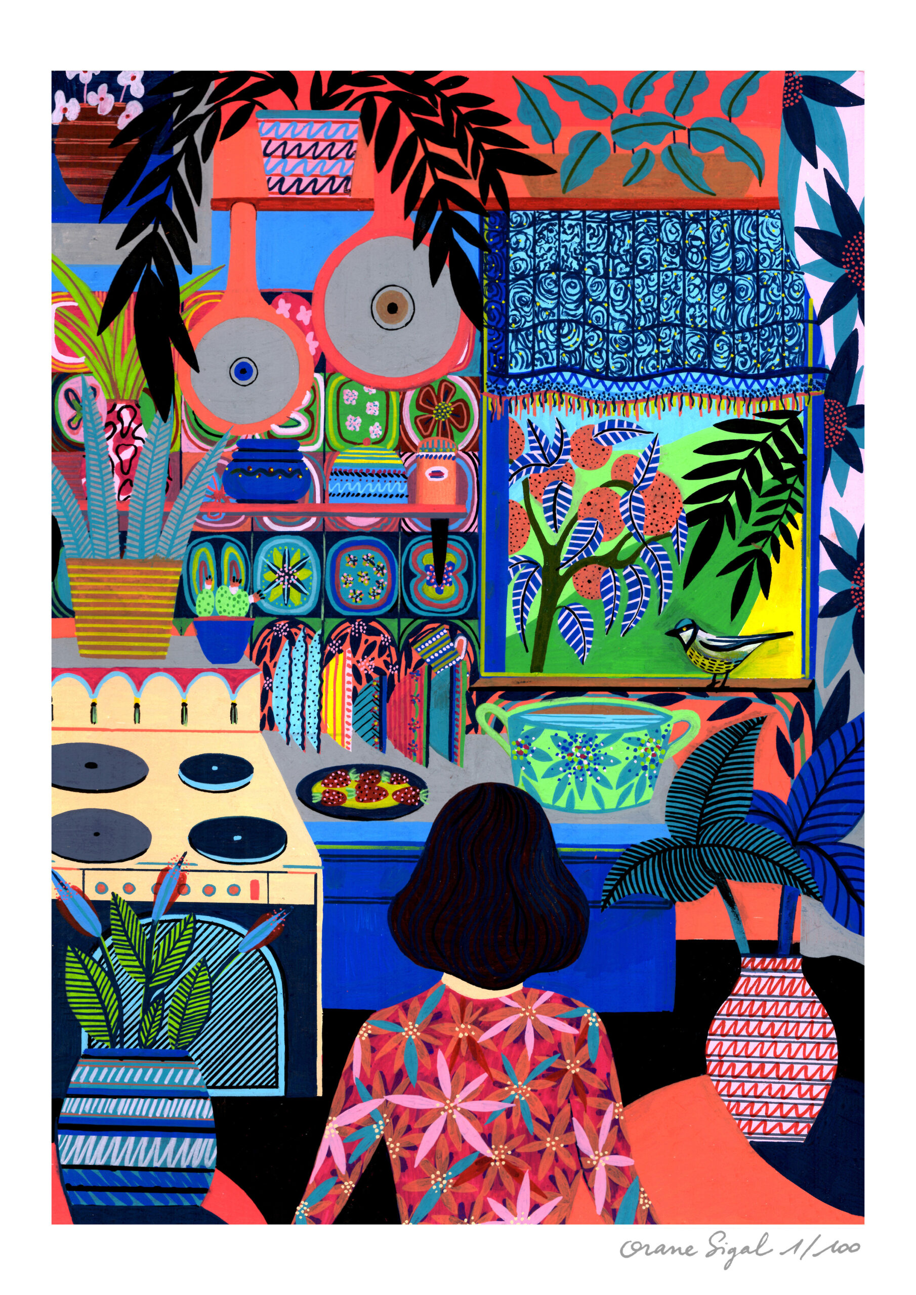 la-cuisine-espagnol-orane-sigal-lasigalerie-tirage-art-illustration-lyon-1