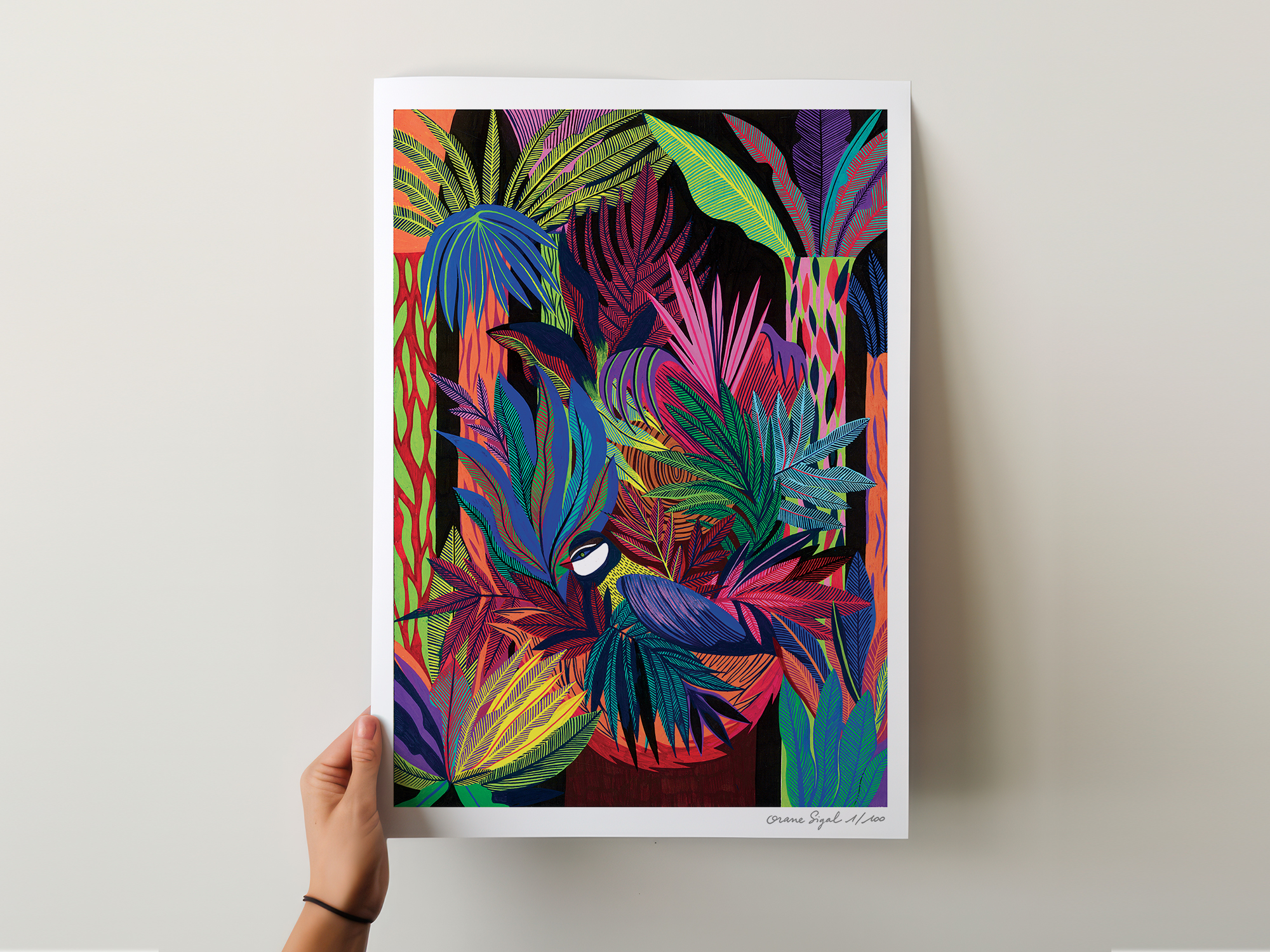 la-naissance-de-loiseau-orane-sigal-lasigalerie-tirage-art-illustration-lyon-2