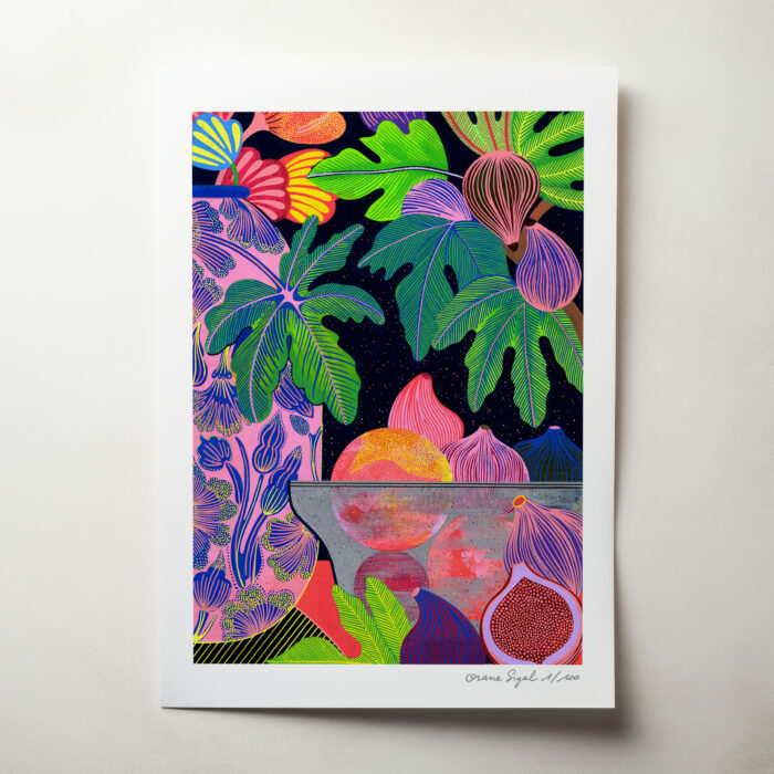 la-récolte-orane-sigal-lasigalerie-tirage-art-illustration-lyon-2