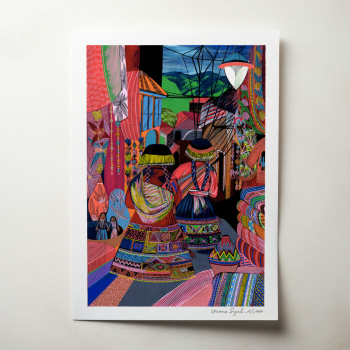 les-deux-peruviennes-orane-sigal-lasigalerie-tirage-art-illustration-lyon-2
