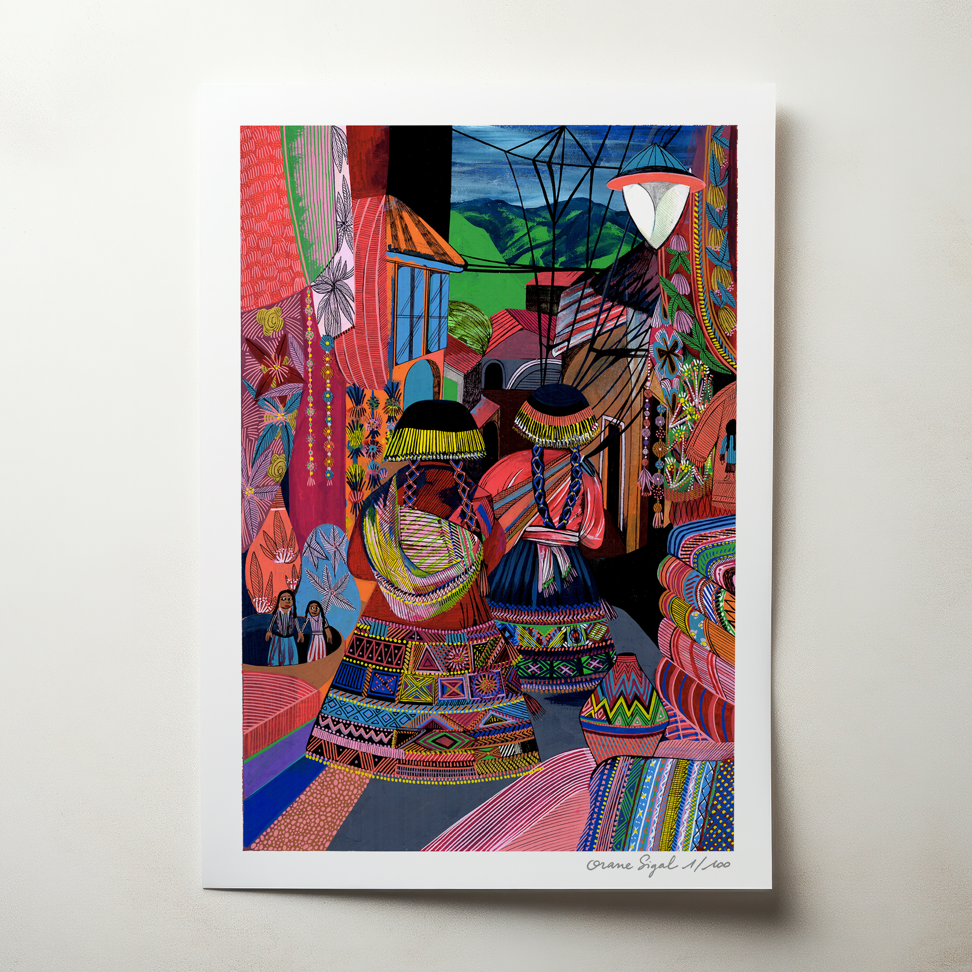 les-deux-peruviennes-orane-sigal-lasigalerie-tirage-art-illustration-lyon-2