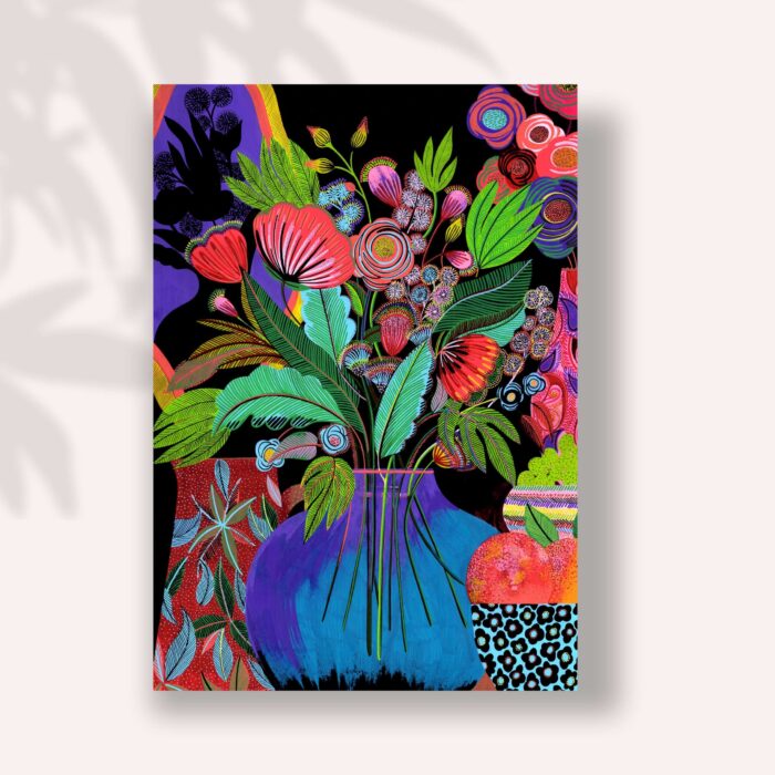 le-bouquet-sigal-orane-carte-postale-illustration-lyon