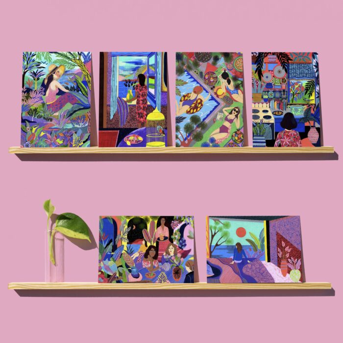 Pack de cartes postales - Femmes