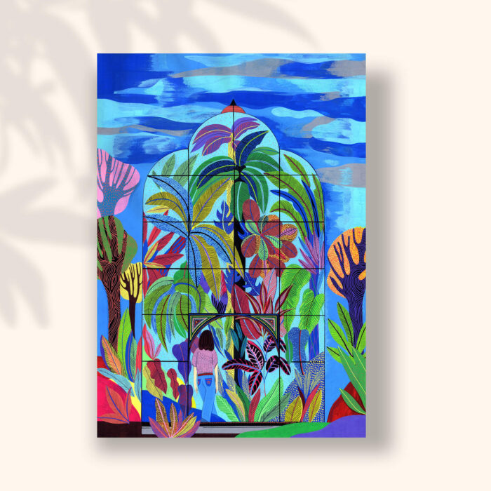la-serre-tropicale-sigal-orane-carte-postale-illustration-lyon
