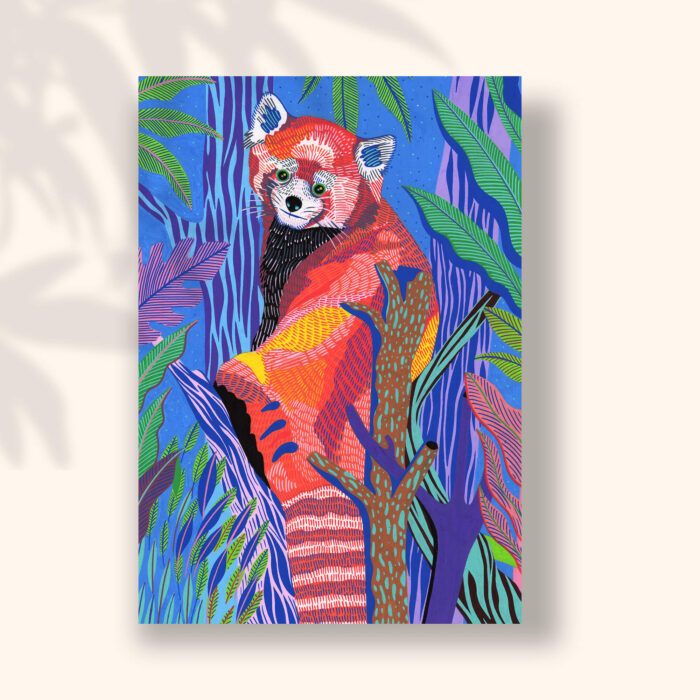 panda-sur-sa-branche-sigal-orane-carte-postale-illustration-lyon