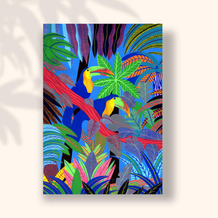 toucans-sigal-orane-carte-postale-illustration-lyon