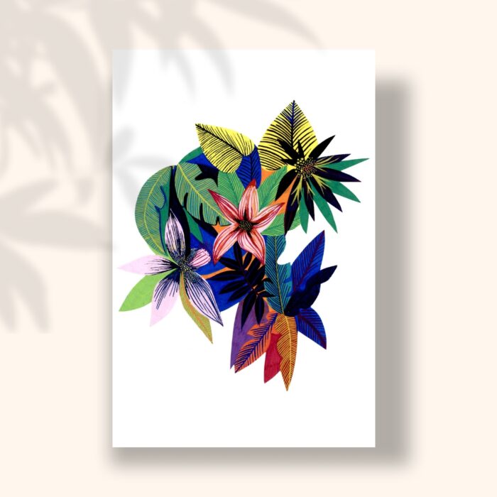 fleurs-et-feuilles-sigal-orane-carte-postale