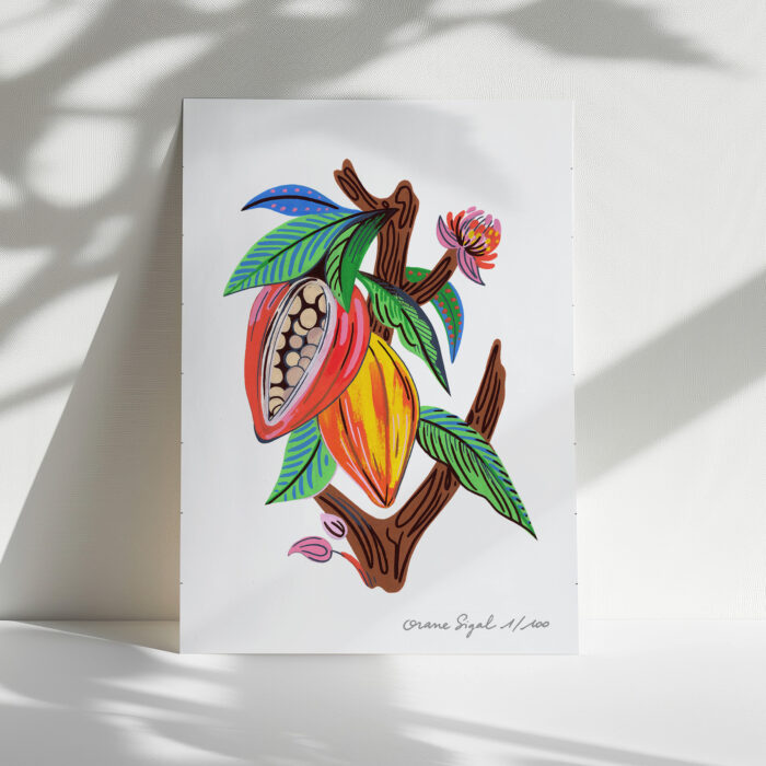 cacao-orane-sigal-lasigalerie-tirage-art-illustration-lyon-2