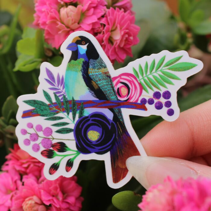 sticker-mésange-orane-sigal-sigalerie-2