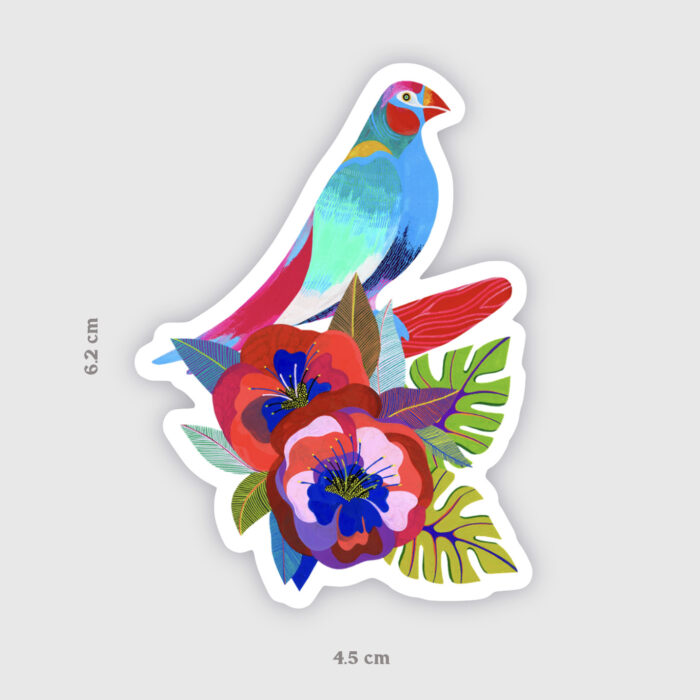 sticker-oiseau-bleu-orane-sigal-sigalerie-1