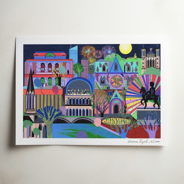 lyon-lumière-orane-sigal-lasigalerie-tirage-art-illustration-lyon-A4-1