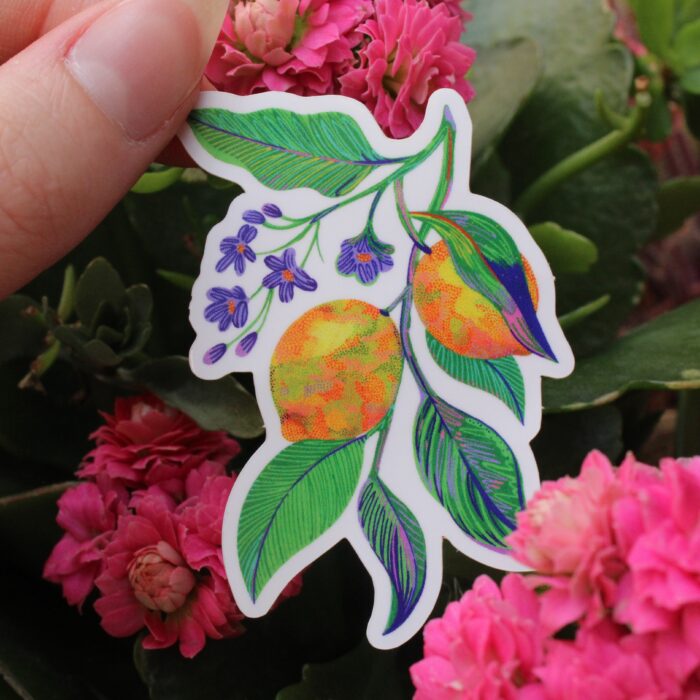 sticker-citrons-et-fleurs-orane-sigal-sigalerie-2