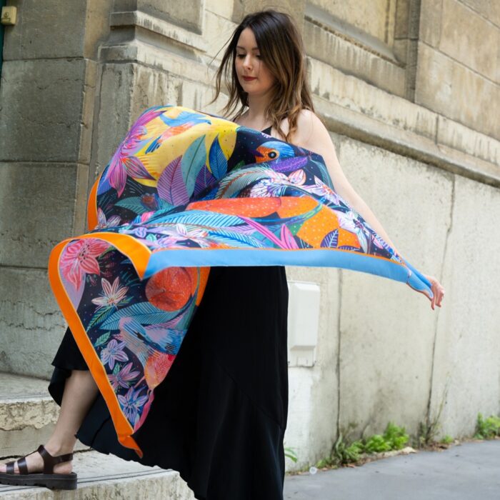 foulards-rouges-gorges-oranesigal-lasigalerie-illustration-textile-lyon-soie- (4)