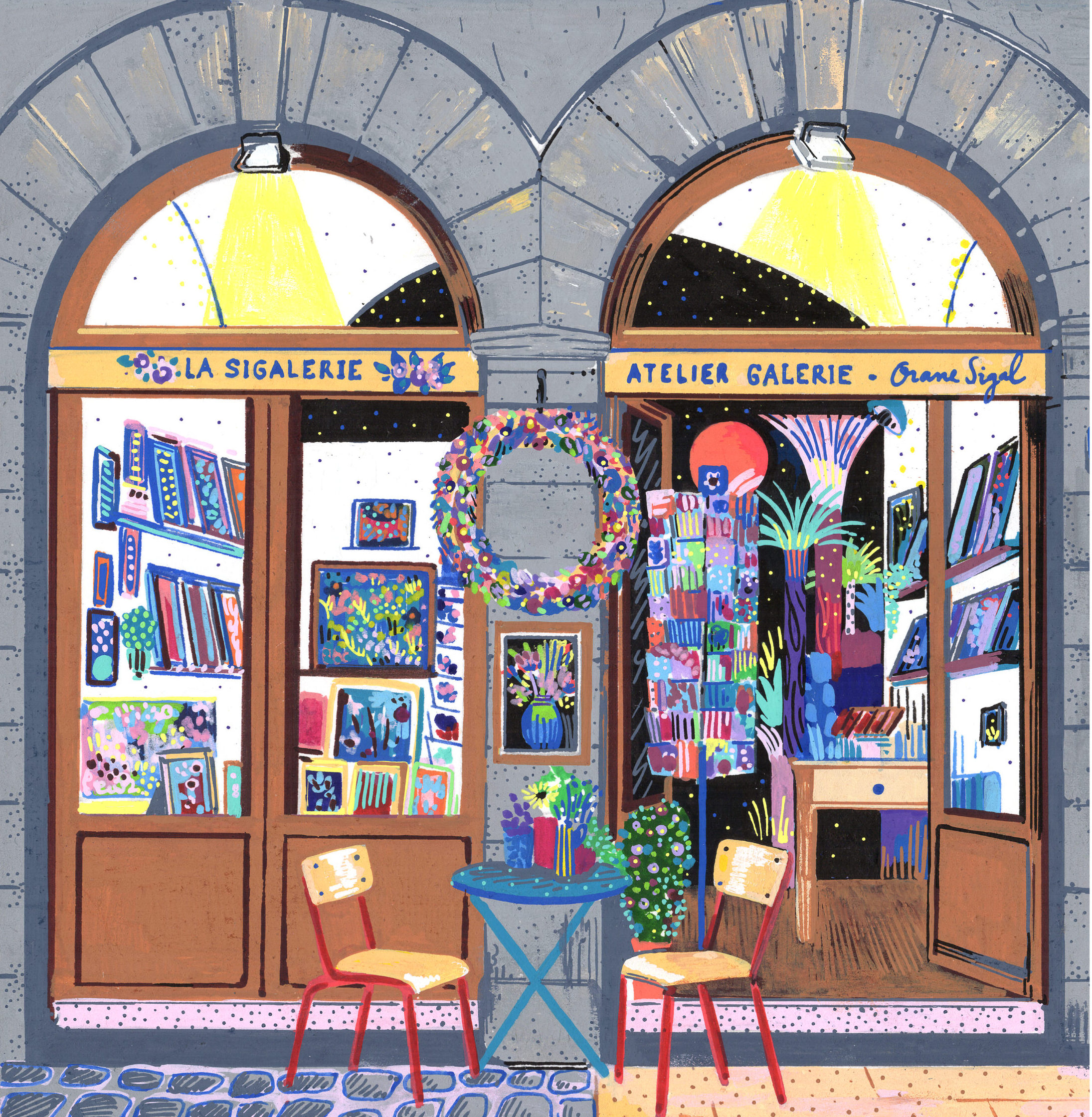 Article-Le Vieux Lyon, témoin d’un rêve devenu réalité-Oranesigal-art-illustration-lyon (3)