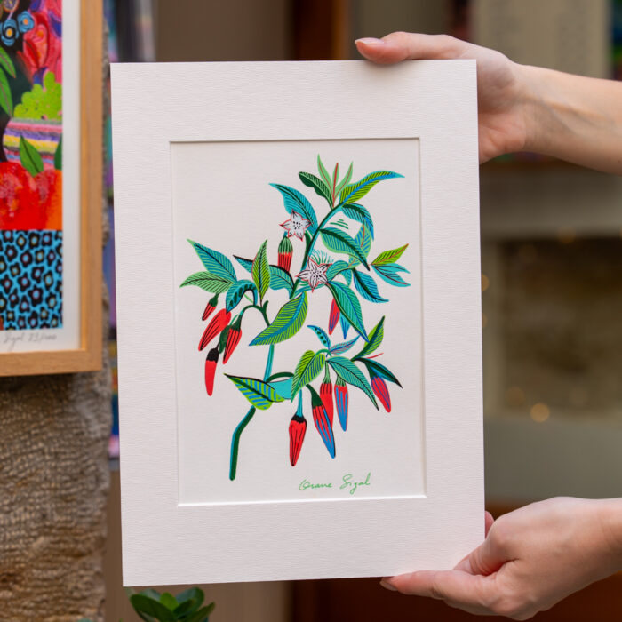 piments-oeuvre-originale-oranesigal-lasigalerie-illustration-lyon