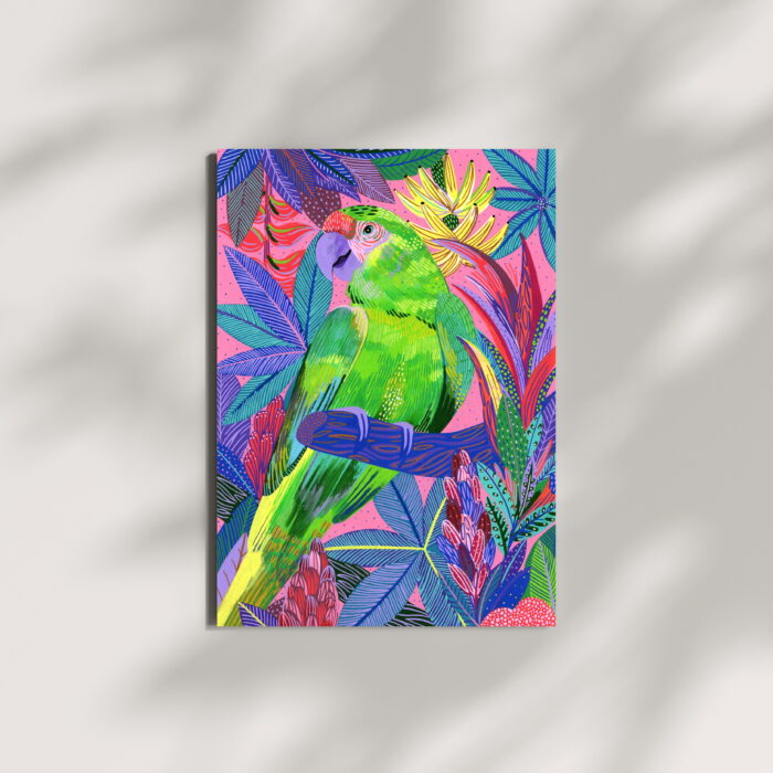ara-vert-sigal-orane-carte-postale