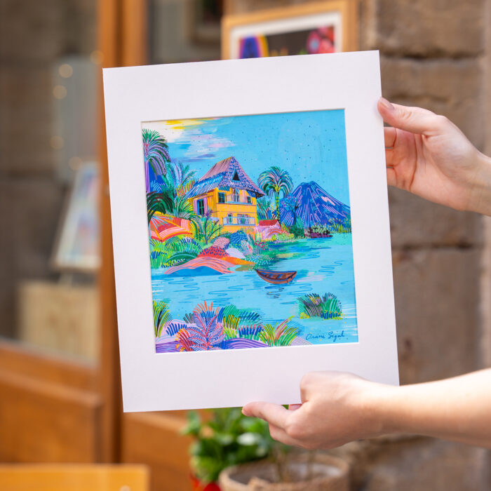hotel-des-oiseaux-oeuvre-originale-oranesigal-lasigalerie-illustration-lyon