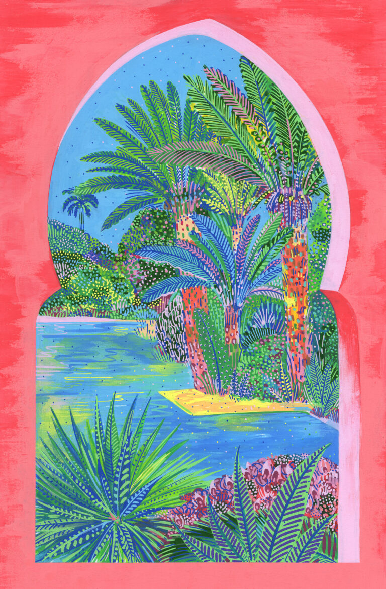 Dessiner sous les palmiers – immersion au Club Med Marrakech
