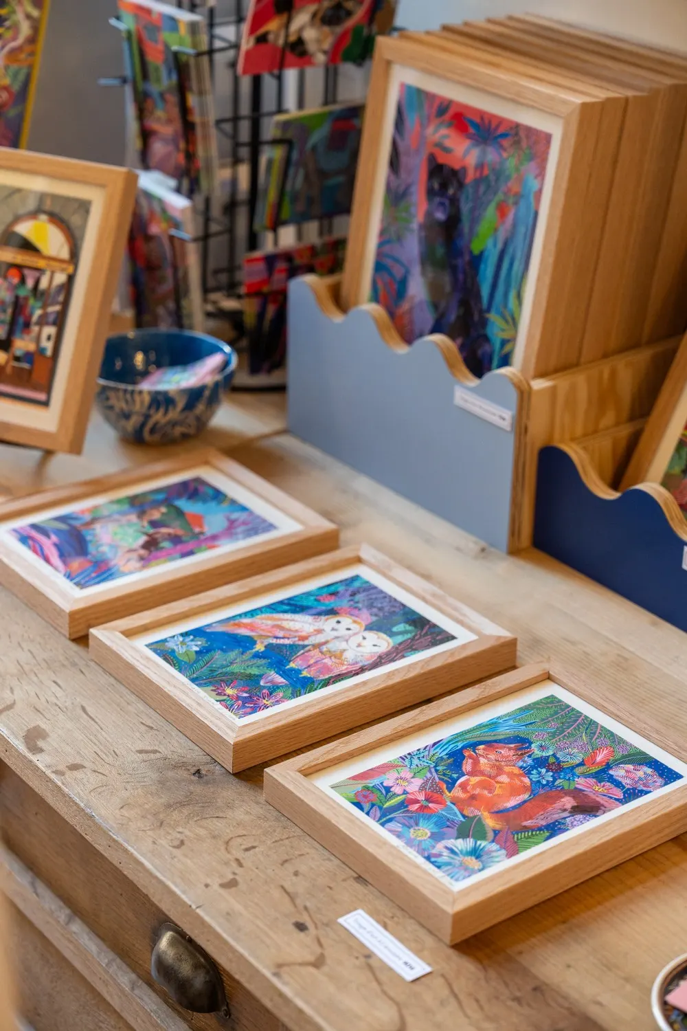 Tirages d'art encadrés à la galerie
